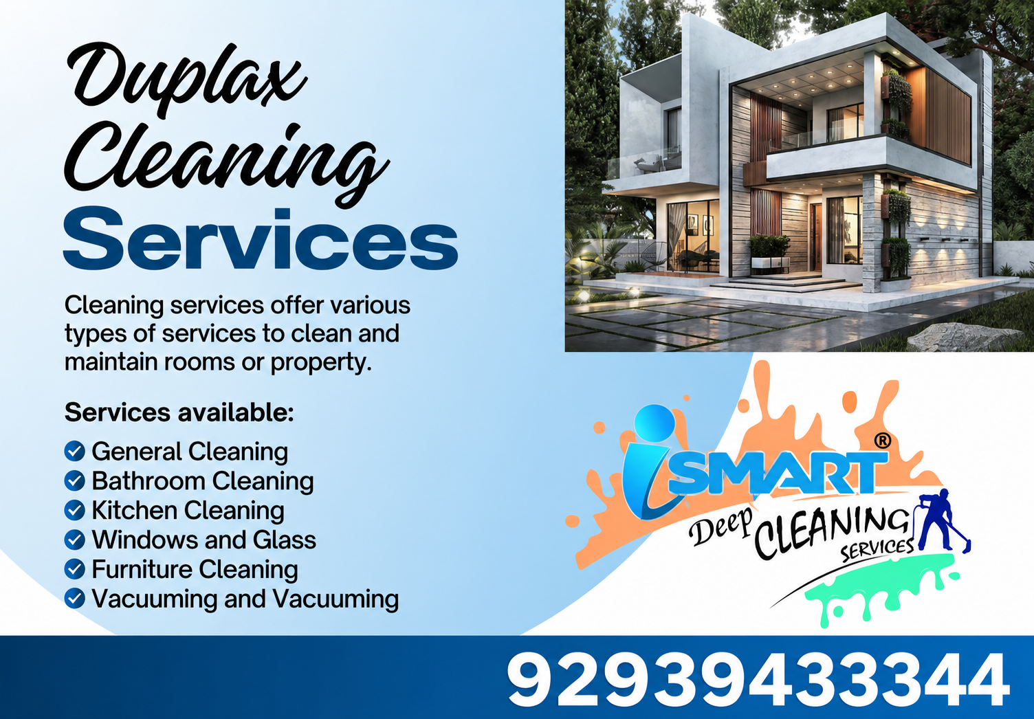 Duplex/Triplex Cleaning Services